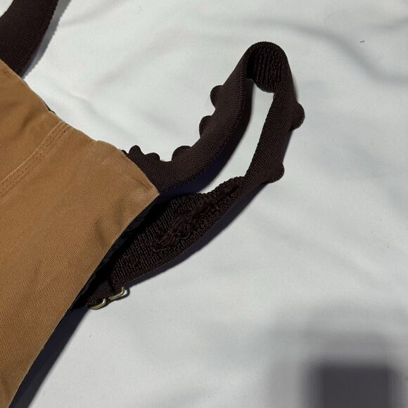 Walls Bib Overalls Men's XL Short Insulated Lined Canvas Duck - Picture 11 of 11